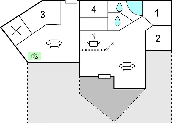 Сasa de vacaciones Grusbakke Asen